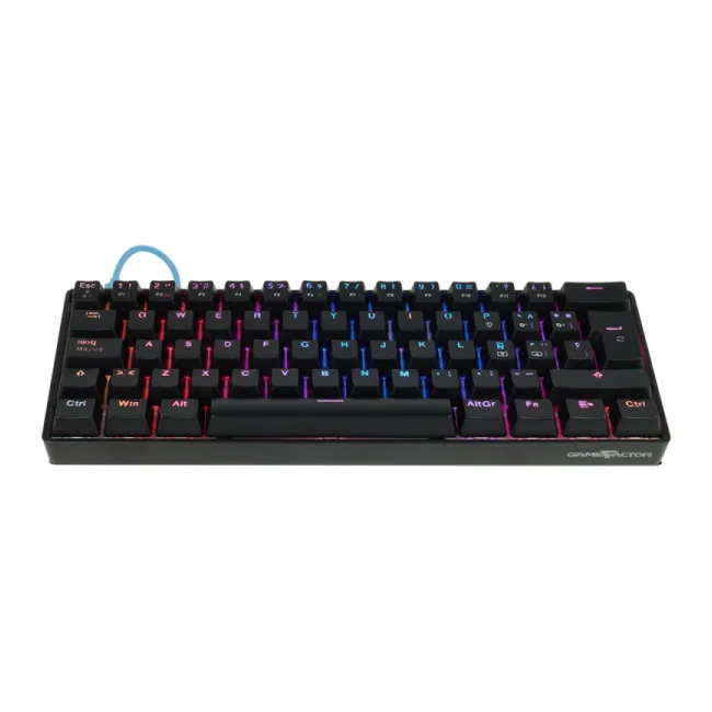 Game Factor KBG560 teclado USB QWERTY Español Negro image 11