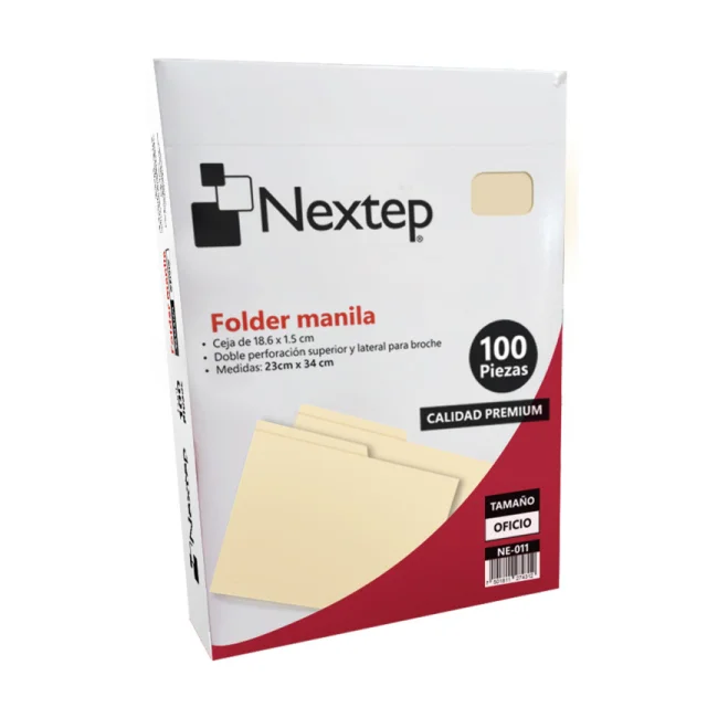 Nextep NE-011 carpeta Papel Beige Carta image 2