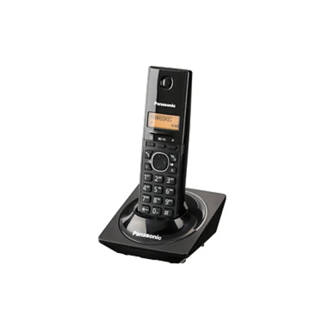 Panasonic KX-TG1711MEB teléfono Teléfono DECT Identificador de llamadas Negro