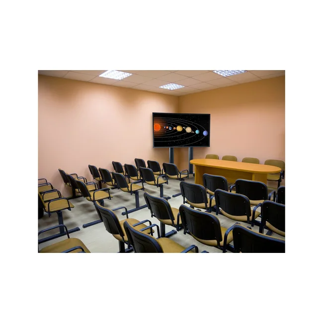 Peerless SR598 mueble o soporte para dispositivos multimedia Negro Panel plano Carrito multimedia image 5
