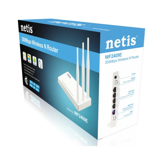 Netis System WF2409E router inalámbrico Blanco image 7