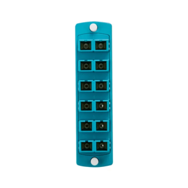 Leviton 5F100-2QC adaptador de fibra óptica SC 1 pieza(s) Turquesa
