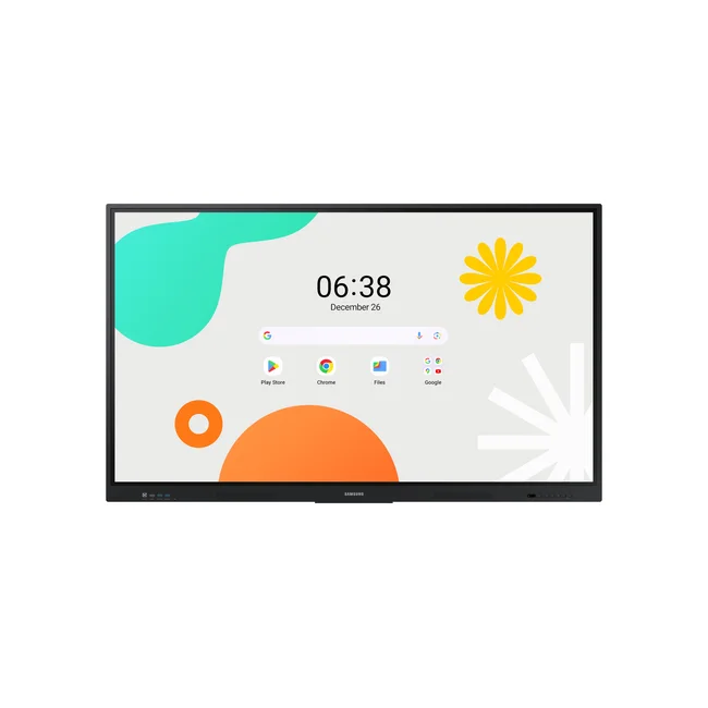 Samsung WA65F pizarrón interactivo 165.1 cm (65") 3840 x 2160 Pixeles Pantalla táctil Negro