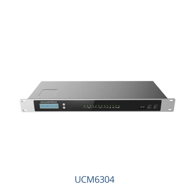 Grandstream Networks UCM6304 Sistema de centralita privada (PBX) 2000 usuario(s) IP Centrex (alojada/IP virtual) image 5