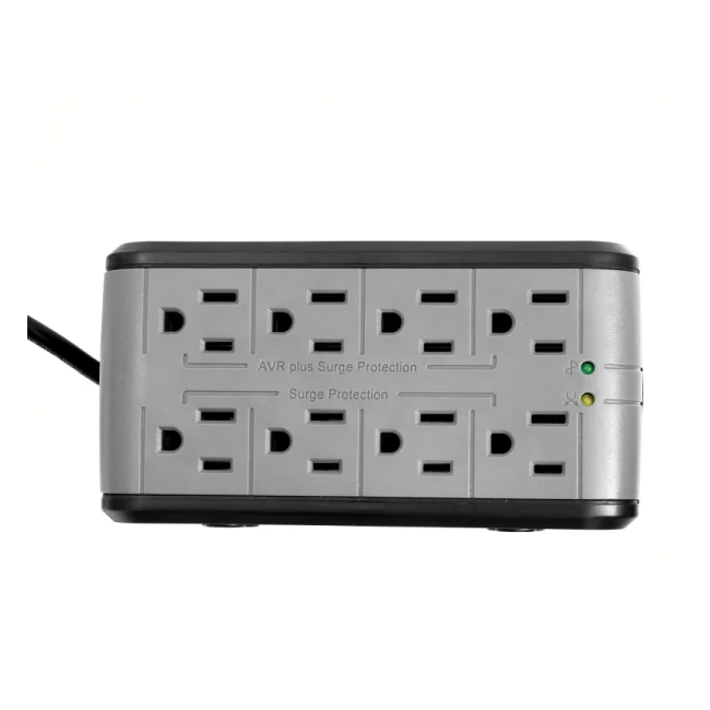 Vorago AVR-100 regulador de voltaje 8 salidas AC Negro image 9