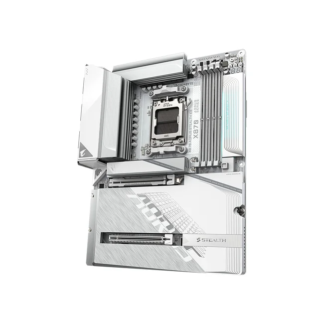 GIGABYTE X870 AORUS STEALTH ICE AMD X870 Enchufe AM5 ATX image 7