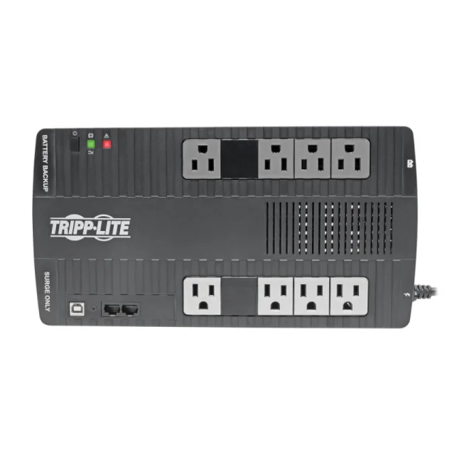 Tripp Lite AVR550U UPS Interactivo de 550VA 300W - 8 Tomacorrientes NEMA 5-15R, AVR, 120V, 50/60Hz, USB, Instalación en pared o escritorio image 7