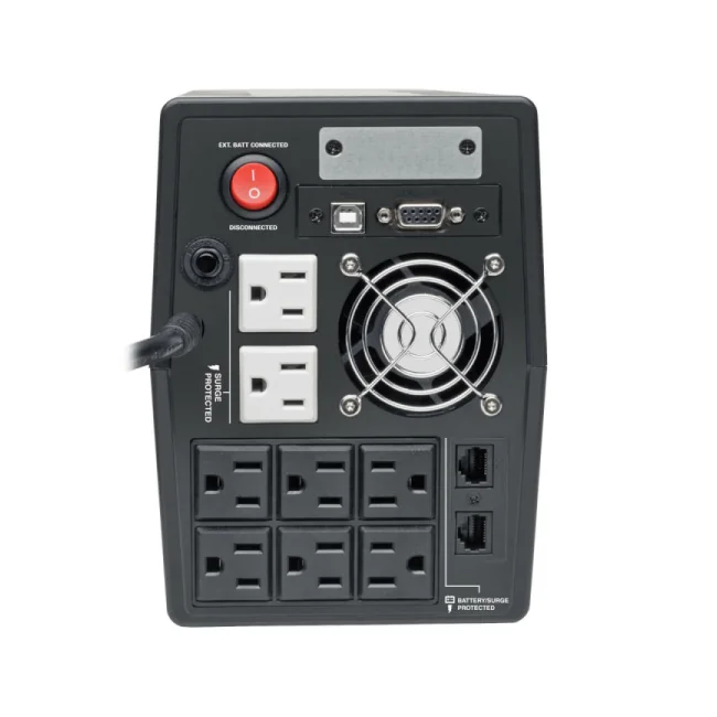 Tripp Lite OMNIVS1500XL UPS OmniVS Interactivo de 120V, 1500VA y 940W, operación extendida, torre, puerto USB image 12