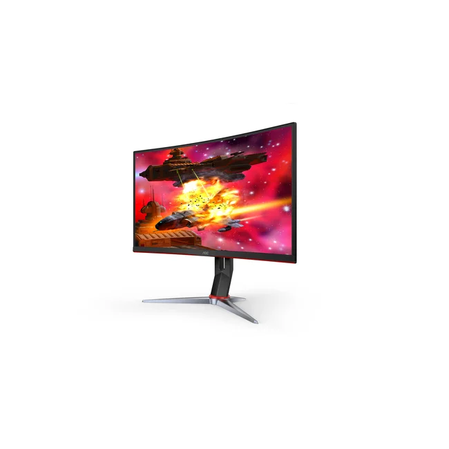 AOC G2 CQ32G2S monitor de computadora 81.3 cm (32") 2560 x 1080 Pixeles UltraWide Full HD LCD Negro, Rojo image 3