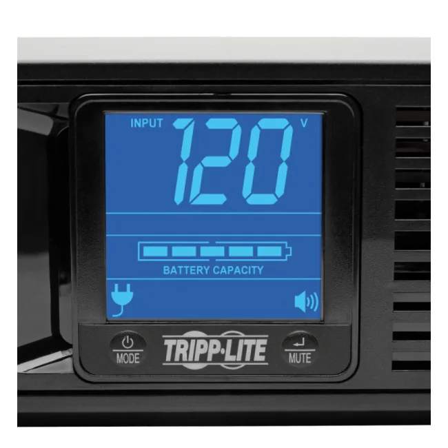 Tripp Lite SMART1200LCD UPS SmartPro LCD Interactivo de 120V 1200VA 700W, AVR, 2U para Rack/Torre, LCD, USB, Serial DB9, 8 Tomacorrientes image 11
