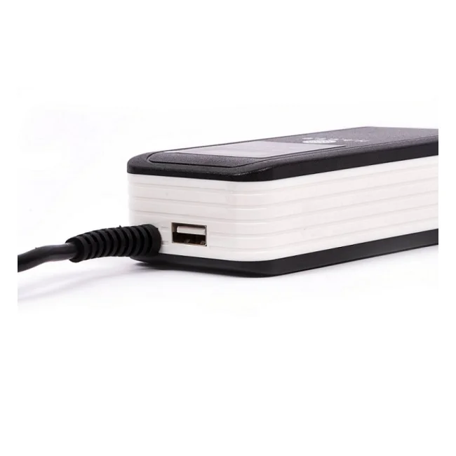 Naceb Technology NA-013 adaptador e inversor de corriente Auto 90 W Negro, Blanco image 4