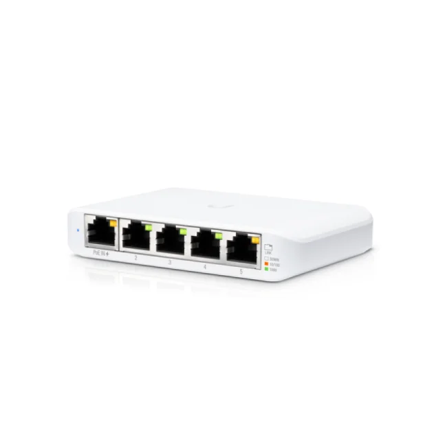 Ubiquiti UniFi USW Flex Mini Gestionado Gigabit Ethernet (10/100/1000) Energía sobre Ethernet (PoE) Blanco image 2