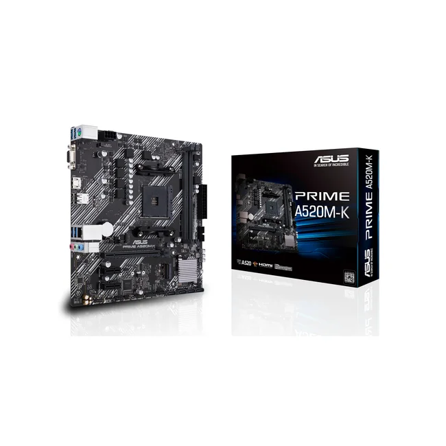 ASUS PRIME A520M-K AMD A520 Enchufe AM4 Micro ATX image 2
