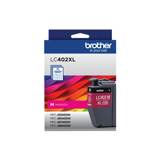 Brother LC402XLMS cartucho de tinta 1 pieza(s) Original Alto rendimiento (XL) Magenta