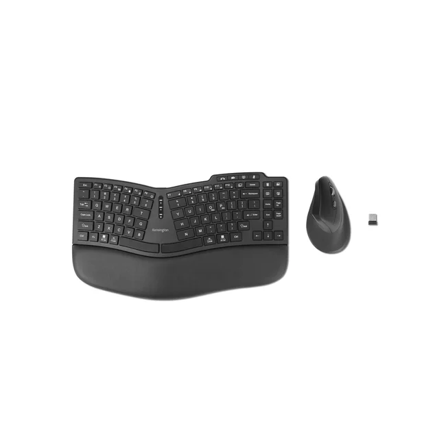 Kensington Pro Fit Ergo KM675 EQ teclado Ratón incluido Oficina RF inalámbrico + bluetooth QWERTY Español Negro image 5
