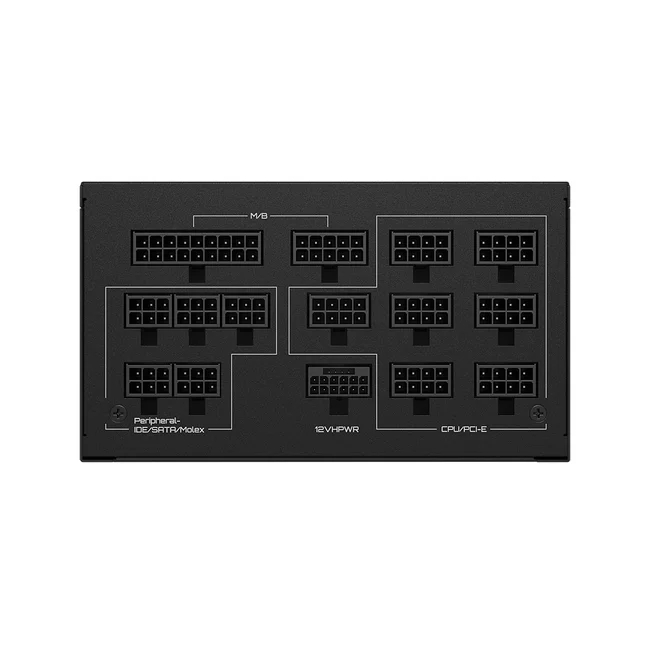 GIGABYTE UD1300GM PG5 unidad de fuente de alimentación 1300 W 20+4 pin ATX ATX Negro image 9