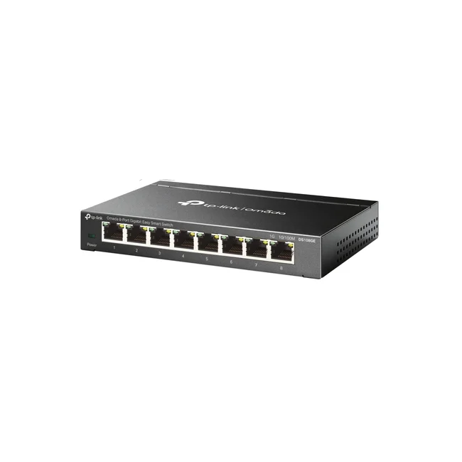 TP-Link Omada DS108GE dispositivo de redes No administrado Gigabit Ethernet (10/100/1000) Negro image 3