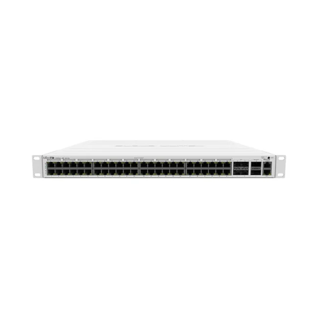 Mikrotik CRS354-48P-4S+2Q+RM dispositivo de redes Gestionado L3 Gigabit Ethernet (10/100/1000) Energía sobre Ethernet (PoE) 1U