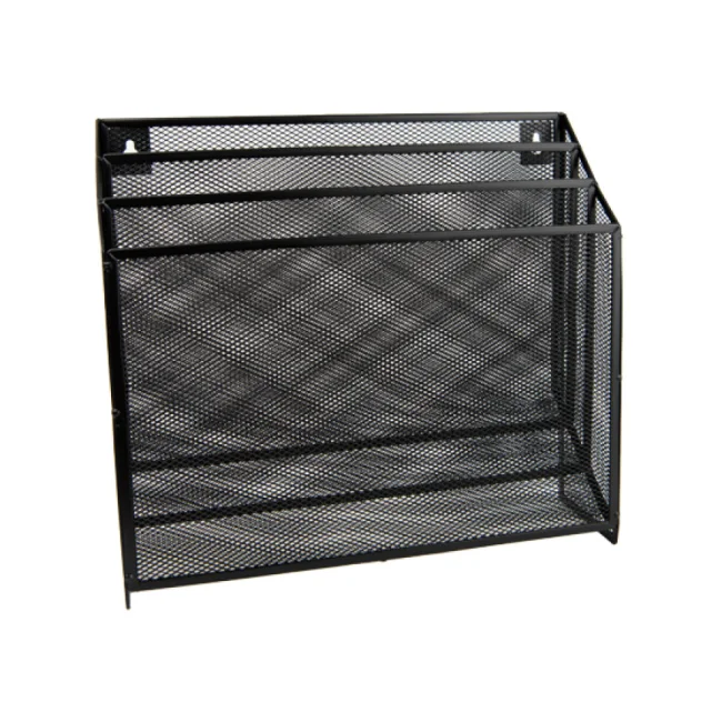 Nextep NE-176 bandeja de escritorio/organizador Red, Metal Negro image 4
