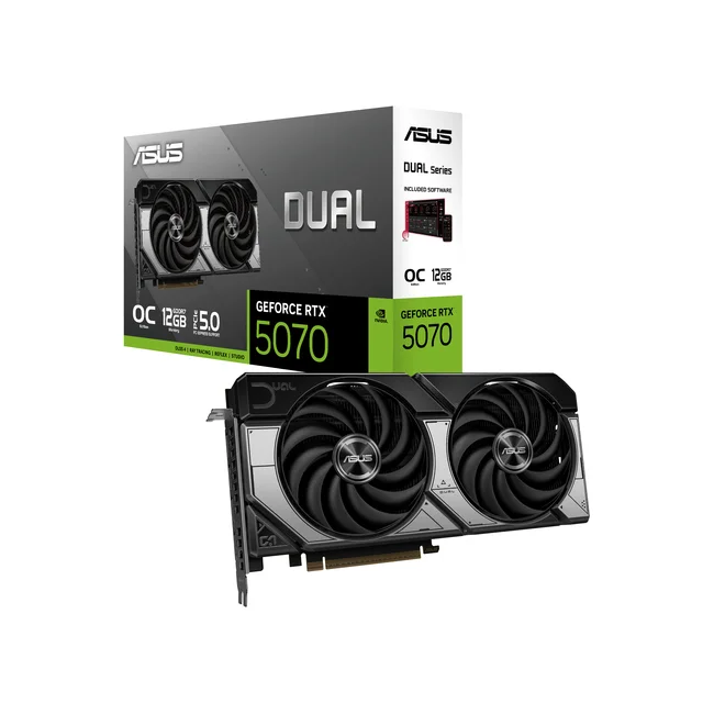 ASUS Dual -RTX5070-O12G NVIDIA GeForce RTX 5070 12 GB GDDR7 image 10