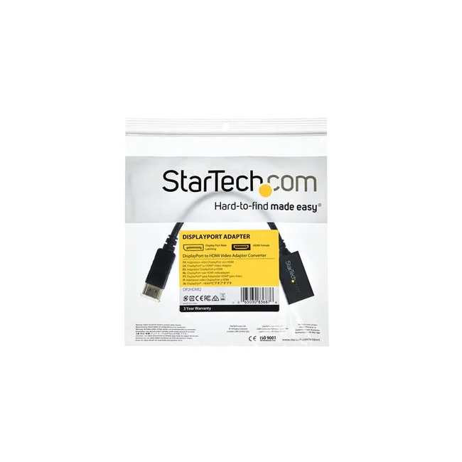 StarTech.com Adaptador Convertidor de Video DisplayPort a HDMI - Cable DP Pasivo - 1920x1200 image 10