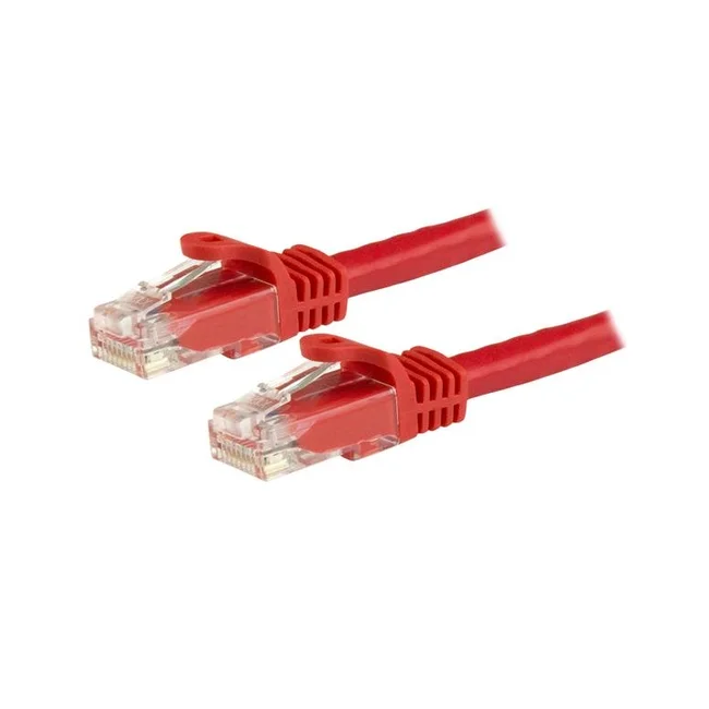 StarTech.com Cable de Red Gigabit Ethernet 15m UTP Patch Cat6 Cat 6 RJ45 Snagless Sin Enganches - Rojo image 3