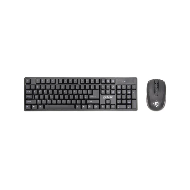 Manhattan 178990 teclado Ratón incluido Universal RF inalámbrico Negro image 2