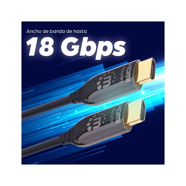 Manhattan Cable HDMI Óptico Activo con Clasificación Plénum image 12