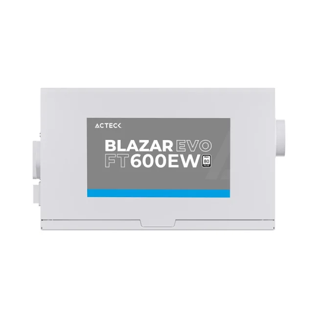 Acteck BLAZAR EVO FT 600E unidad de fuente de alimentación 600 W 20+4 pin ATX ATX Blanco image 8