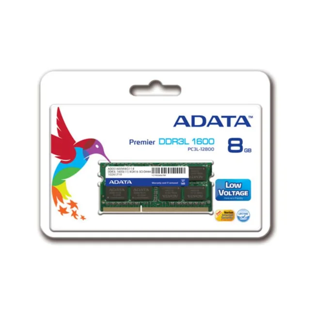 ADATA Premier módulo de memoria 8 GB 1 x 8 GB DDR3L 204-pin SO-DIMM image 2