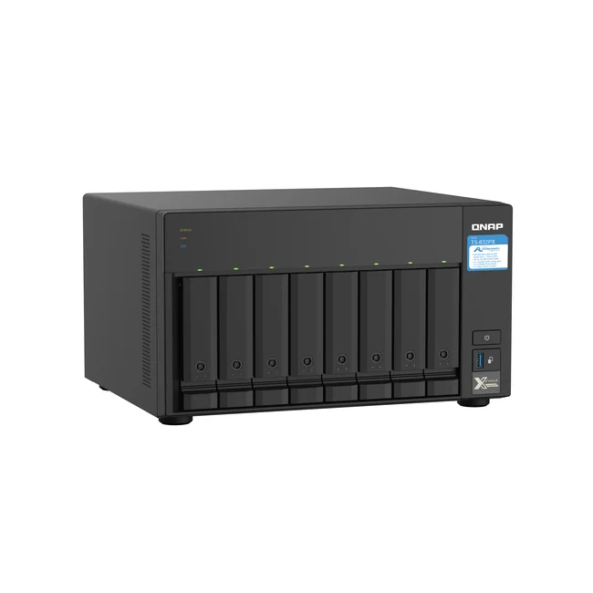 QNAP TS-832PX NAS Tower Annapurna Labs AL324 4 GB DDR4 0 TB QNAP Turbo System Aluminio, Negro image 7
