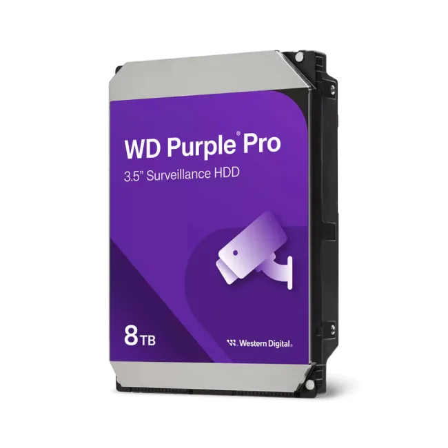 Western Digital Purple Pro Smart Video HDD 8TB 3.5" SATA