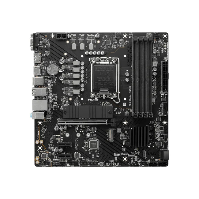 MSI PRO B760M-P DDR4 placa base Intel B760 LGA 1700 Micro ATX image 4