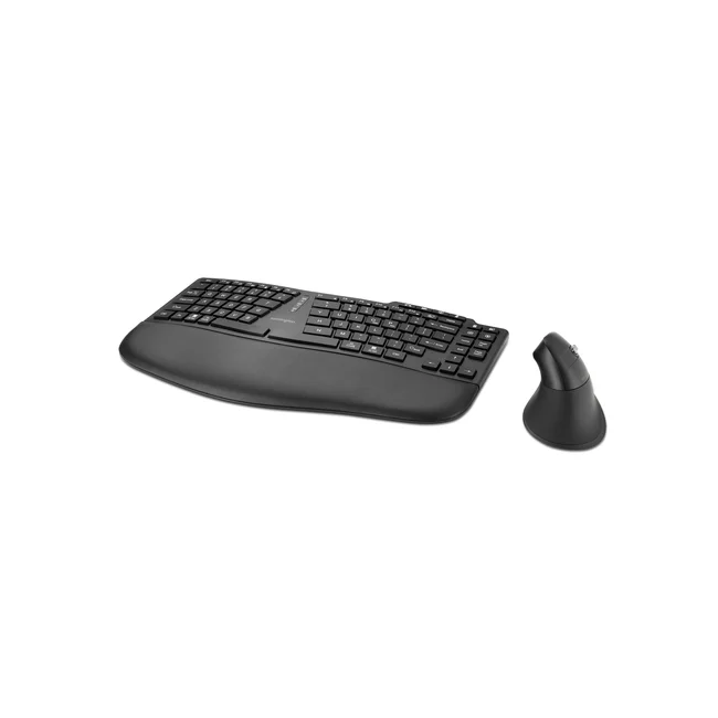 Kensington Pro Fit Ergo KM675 EQ teclado Ratón incluido Oficina RF inalámbrico + bluetooth QWERTY Español Negro image 4