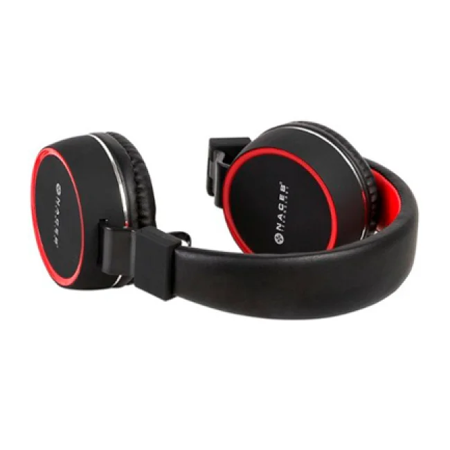 Naceb Technology NA-0310R audífono y auriculare Audífonos Alámbrico Diadema Llamadas/Música Rojo image 4