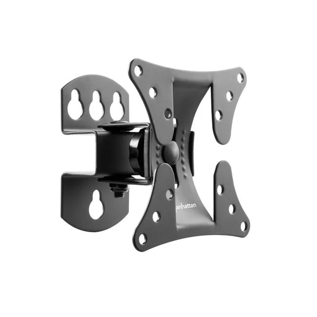Manhattan Soporte de pared con pivote para pantalla de 13" a 32". Sujeta una pantalla o monitor de 13" a 32" de hasta 30 kg (66 lbs.), +/- 20° de inclinación, +/-30° de giro, soporte de un solo perno (pivote), negro image 6
