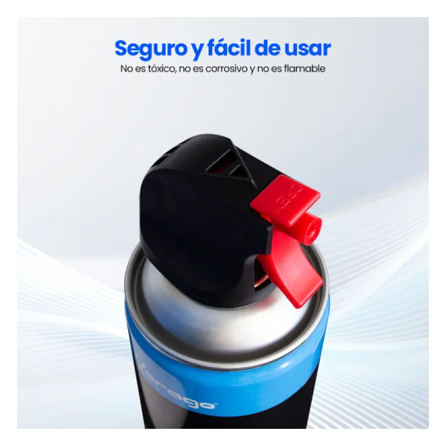 Vorago CLN-100 limpiador de aire comprimido 440 ml image 13