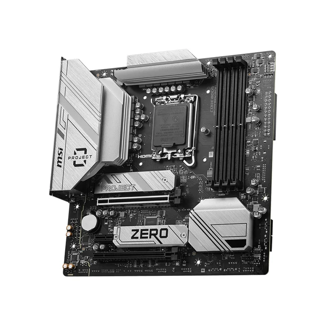 MSI B760M PROJECT ZERO placa base Intel B760 LGA 1700 Micro ATX image 5
