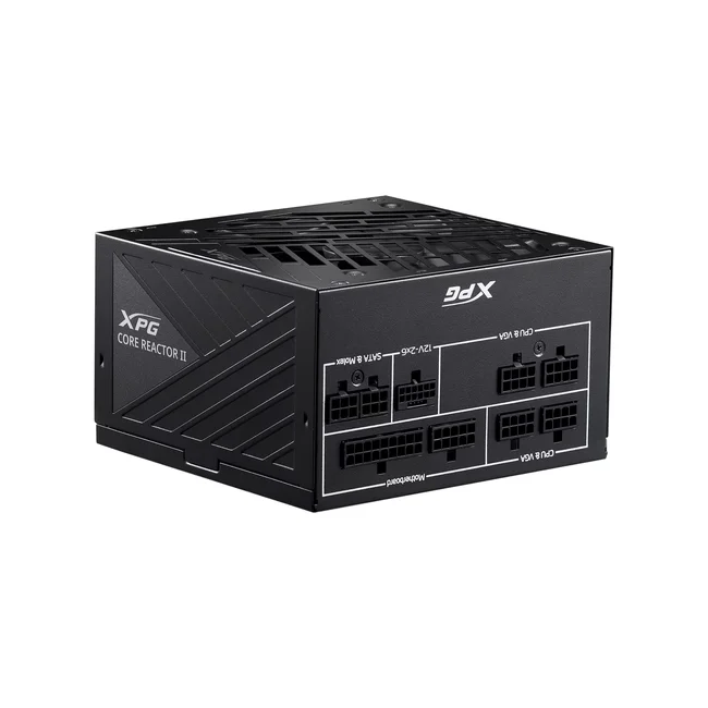 XPG COREREACTORII650G-BKCUS unidad de fuente de alimentación 650 W 24-pines ATX ATX Negro image 5