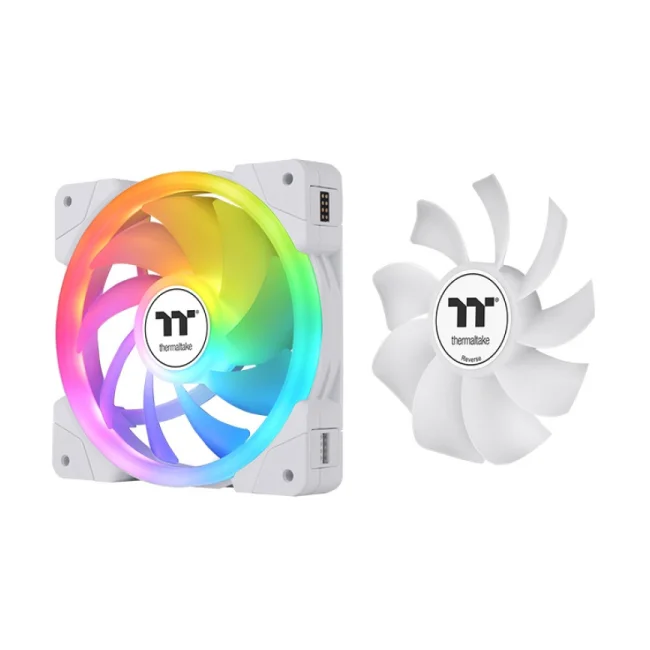 Thermaltake SWAFAN EX12 ARGB Gabinete de la computadora Enfriador de aire 12 cm Blanco 3 pieza(s) image 7