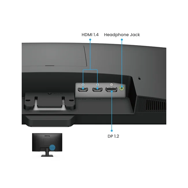 BenQ GW2490E monitor de computadora 60.5 cm (23.8") 1920 x 1080 Pixeles Full HD Negro image 7