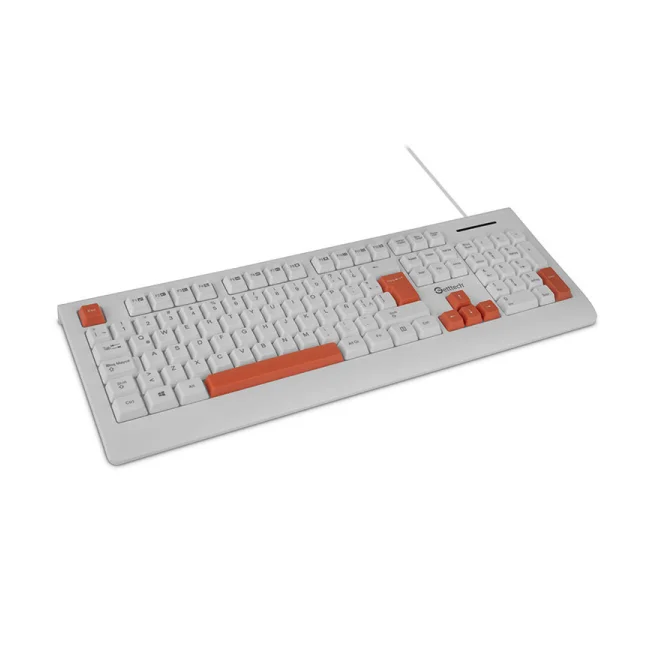 Getttech GGK-ESMWR-02-WH teclado Universal USB Blanco image 5