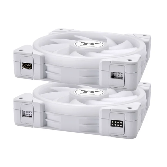 Thermaltake SWAFAN EX12 ARGB Gabinete de la computadora Enfriador de aire 12 cm Blanco 3 pieza(s) image 4