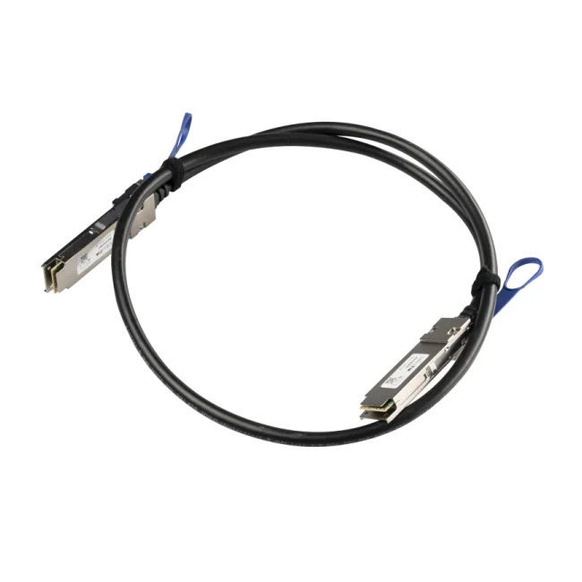 Mikrotik XQ+DA0001 InfiniBand/fibre optic cable 1 m QSFP+ to QSFP+ / QSFP28 to QSFP28 Negro