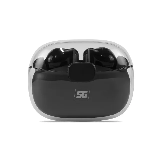 Vorago ESB-301-PRO audífono y auriculare Auriculares True Wireless Stereo (TWS) Intra auditivo Llamadas/Música/Deportes/Diario Bluetooth Base de carga Negro, Transparente image 14