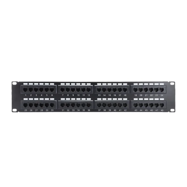 Enson ENS-PAT48C6A panel de parcheo 2U