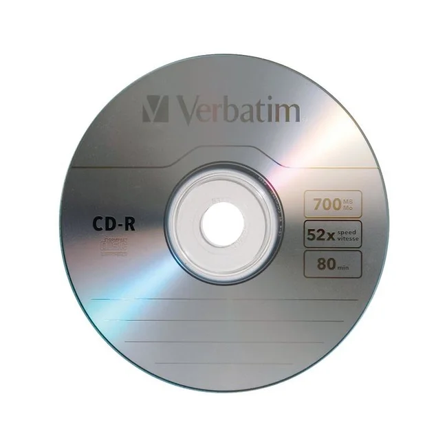 Verbatim 96298 CD en blanco CD-R 700 MB 52x 1 pieza(s)