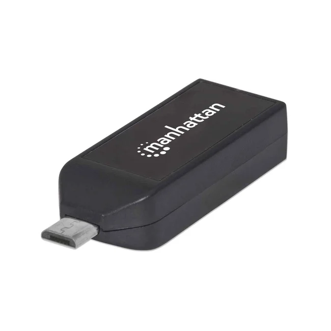 Manhattan Lector OTG de tarjetas con puerto USB 2.0. imPORT Link