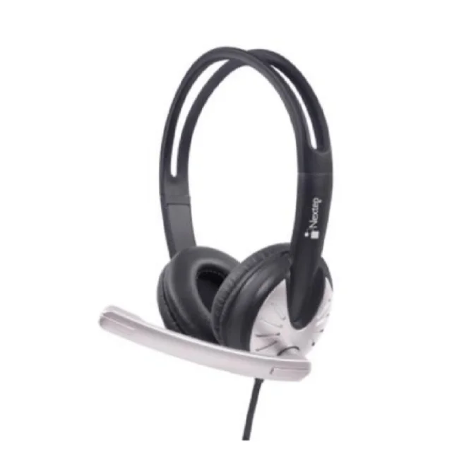 Nextep NE-425C audífono y auriculare Auriculares Alámbrico Diadema Llamadas/Música Negro, Blanco