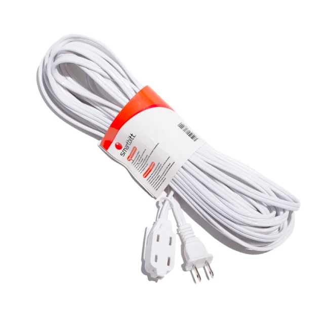 Smartbitt SBEC-DOM10M cable de alimentación Blanco 10 m Enchufe tipo A IEC Type A (5.5 mm, 2.1 mm) image 4